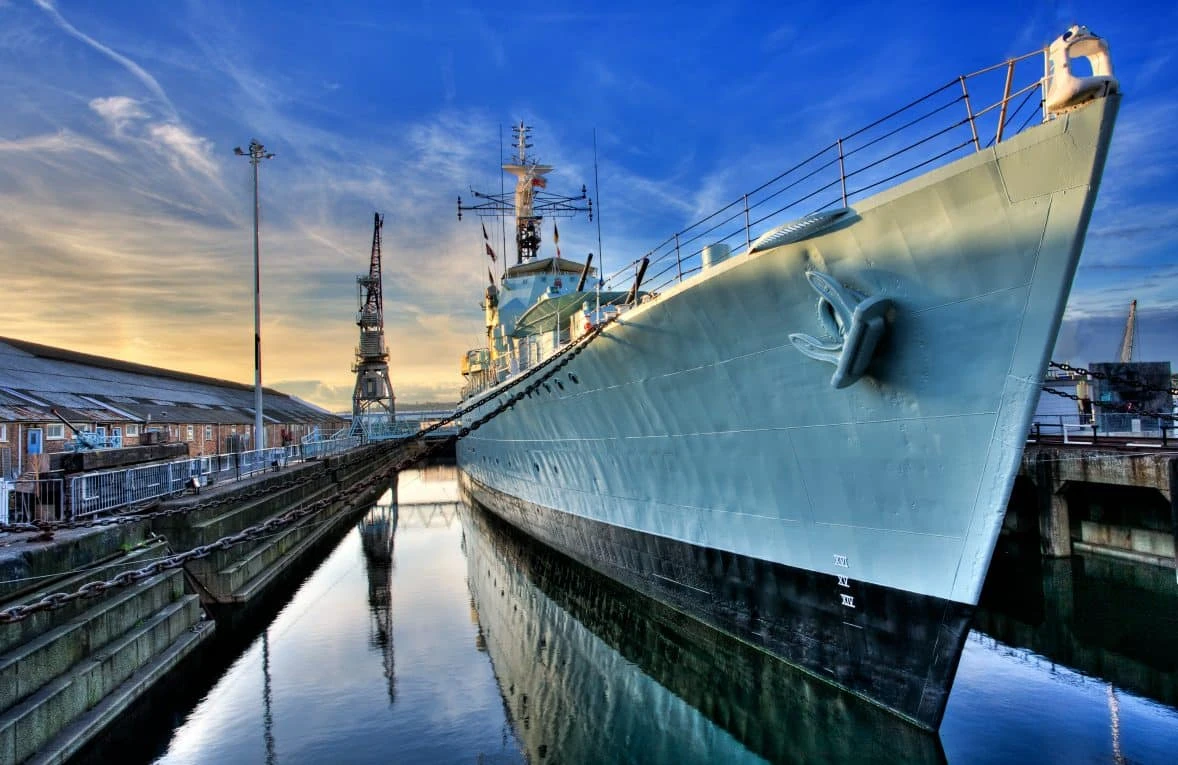Vehicle hire services near Chatham Historic Dockyard