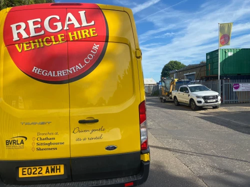 Affordable van hire in Kent
