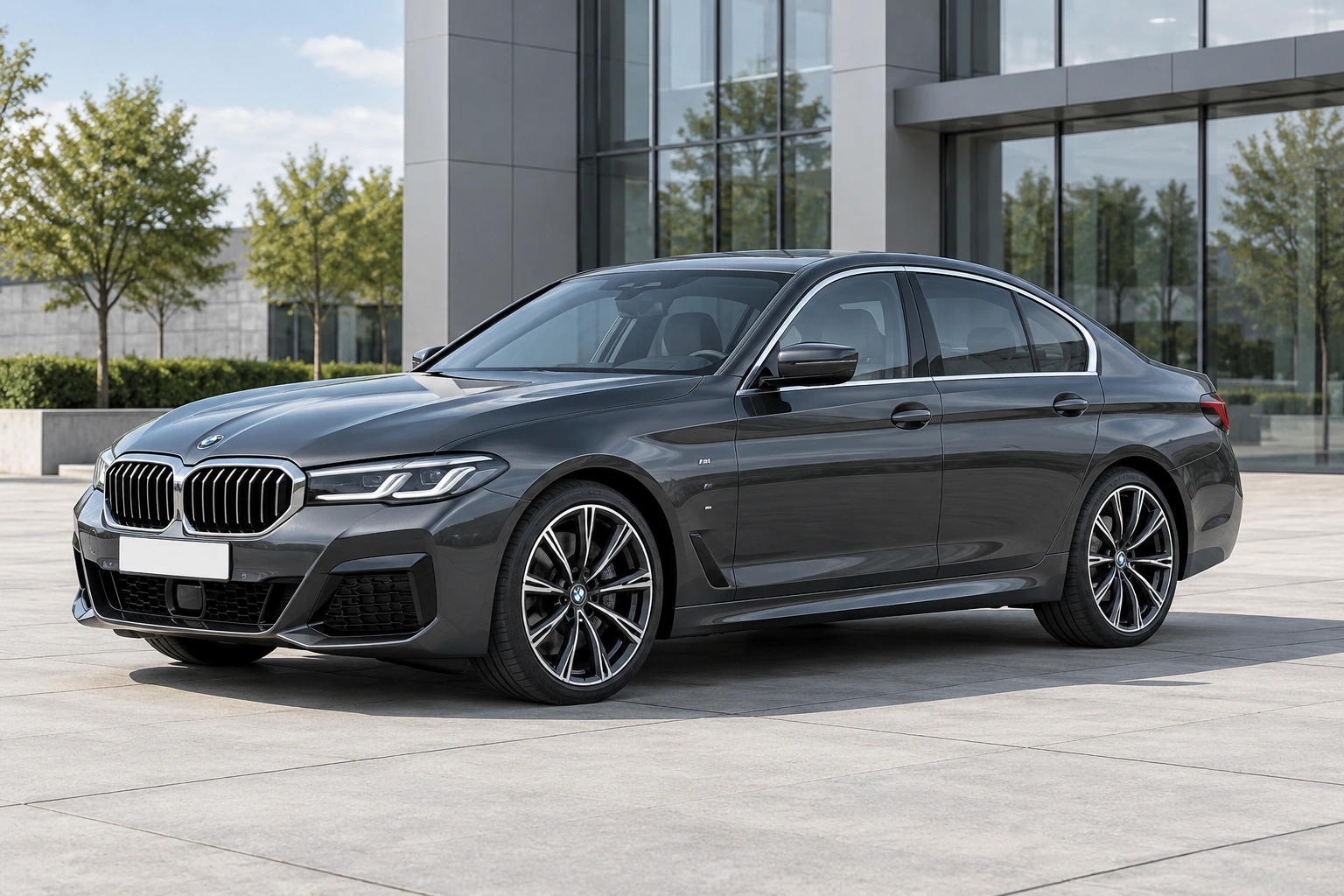 BMW 5 Series, AI-generated vehicle illustration
