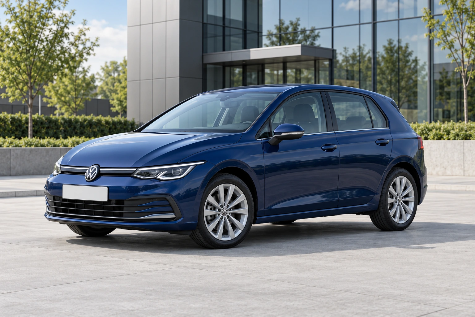 Volkswagen Golf, AI-generated vehicle illustration