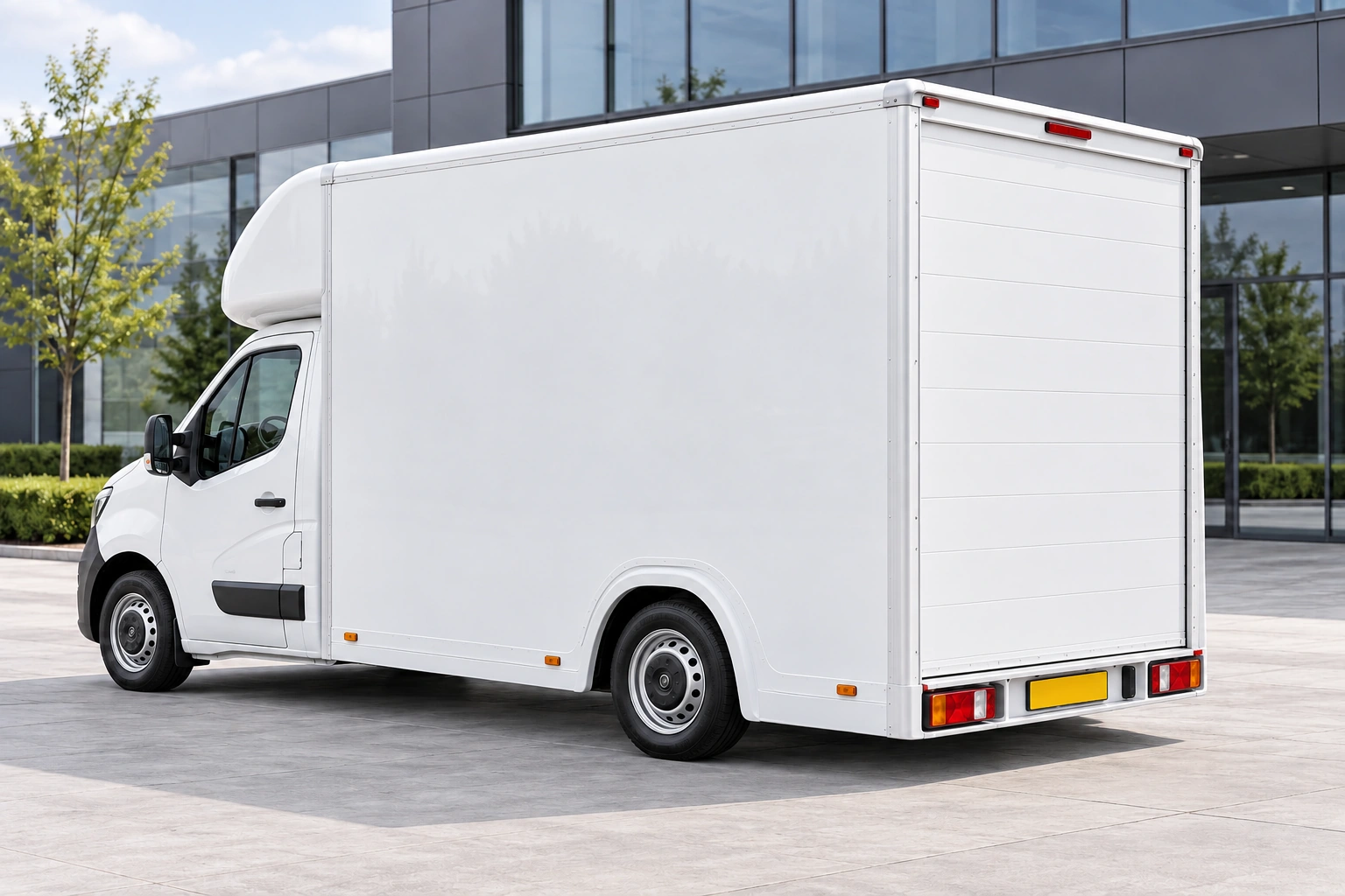 Luton low loader, AI-generated vehicle illustration