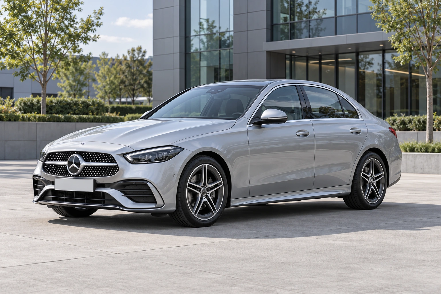 Mercedes-Benz C-Class, AI-generated vehicle illustration