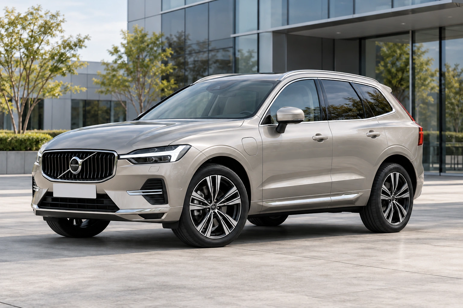 Volvo XC60, AI-generated vehicle illustration