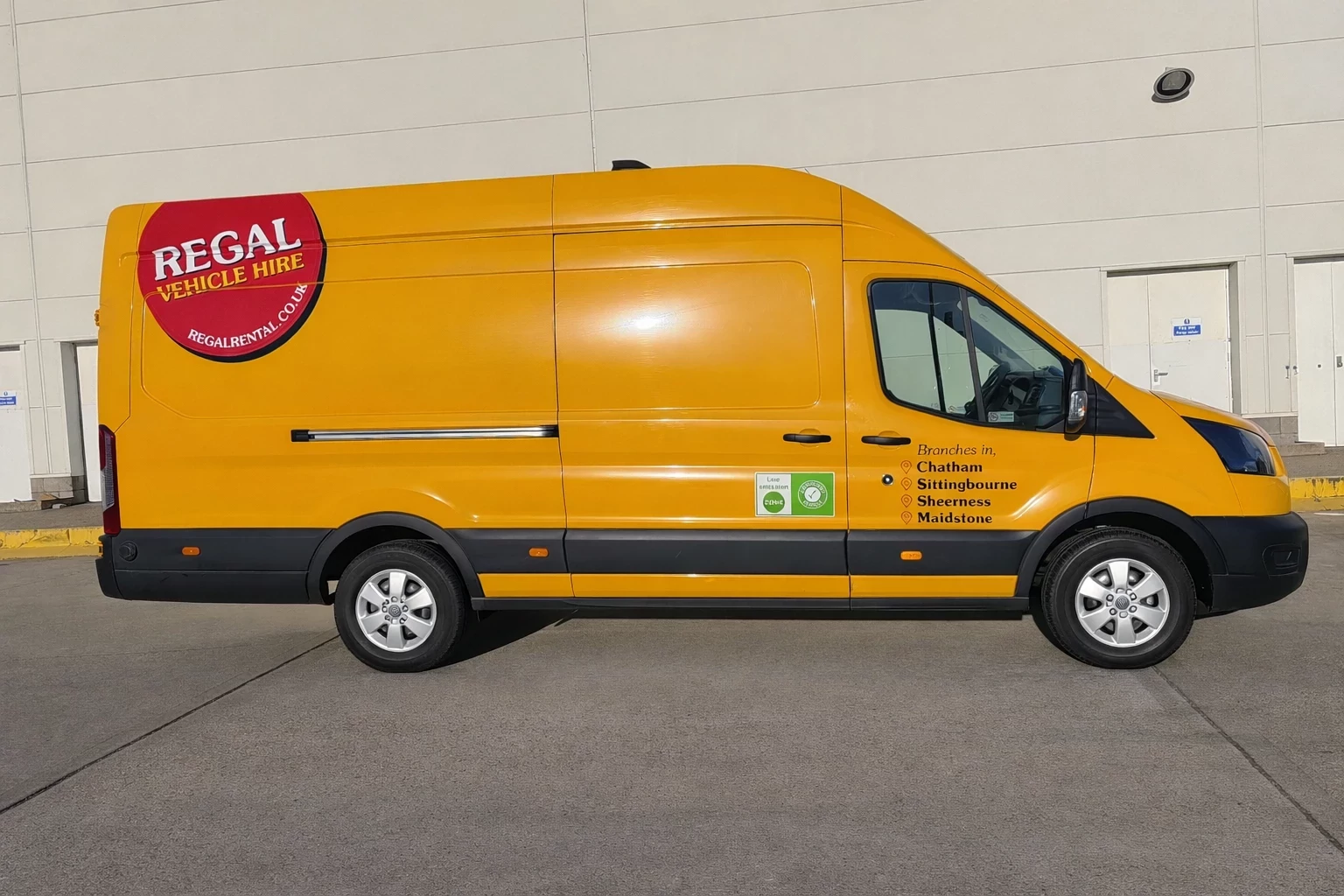 Extra long wheel base Sprinter size van hire in Carlisle